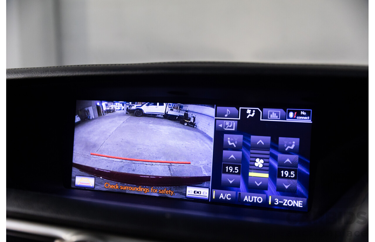 7/2012 Lexus Gs350 Luxury GRL10R 4d Sedan Riviera Red 3.5L