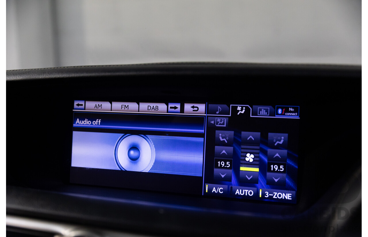 7/2012 Lexus Gs350 Luxury GRL10R 4d Sedan Riviera Red 3.5L
