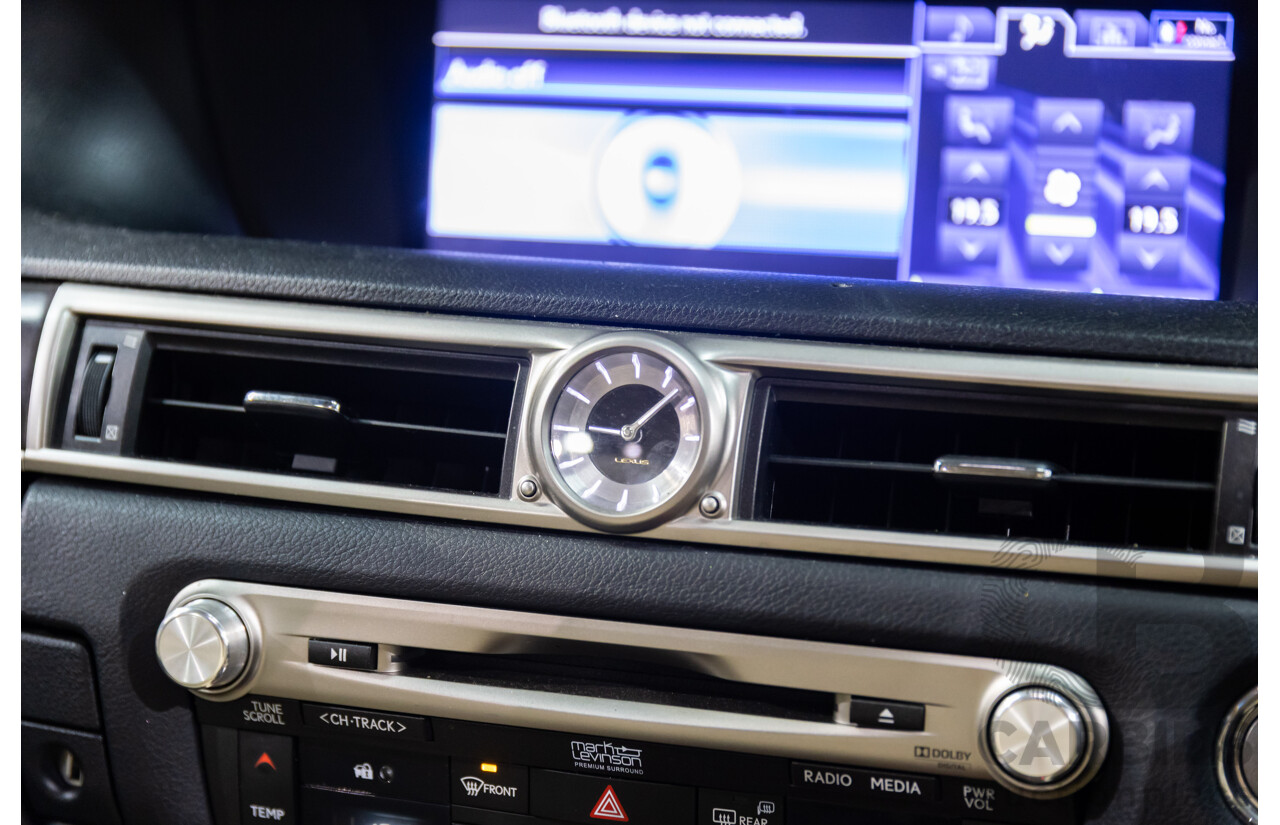 7/2012 Lexus Gs350 Luxury GRL10R 4d Sedan Riviera Red 3.5L