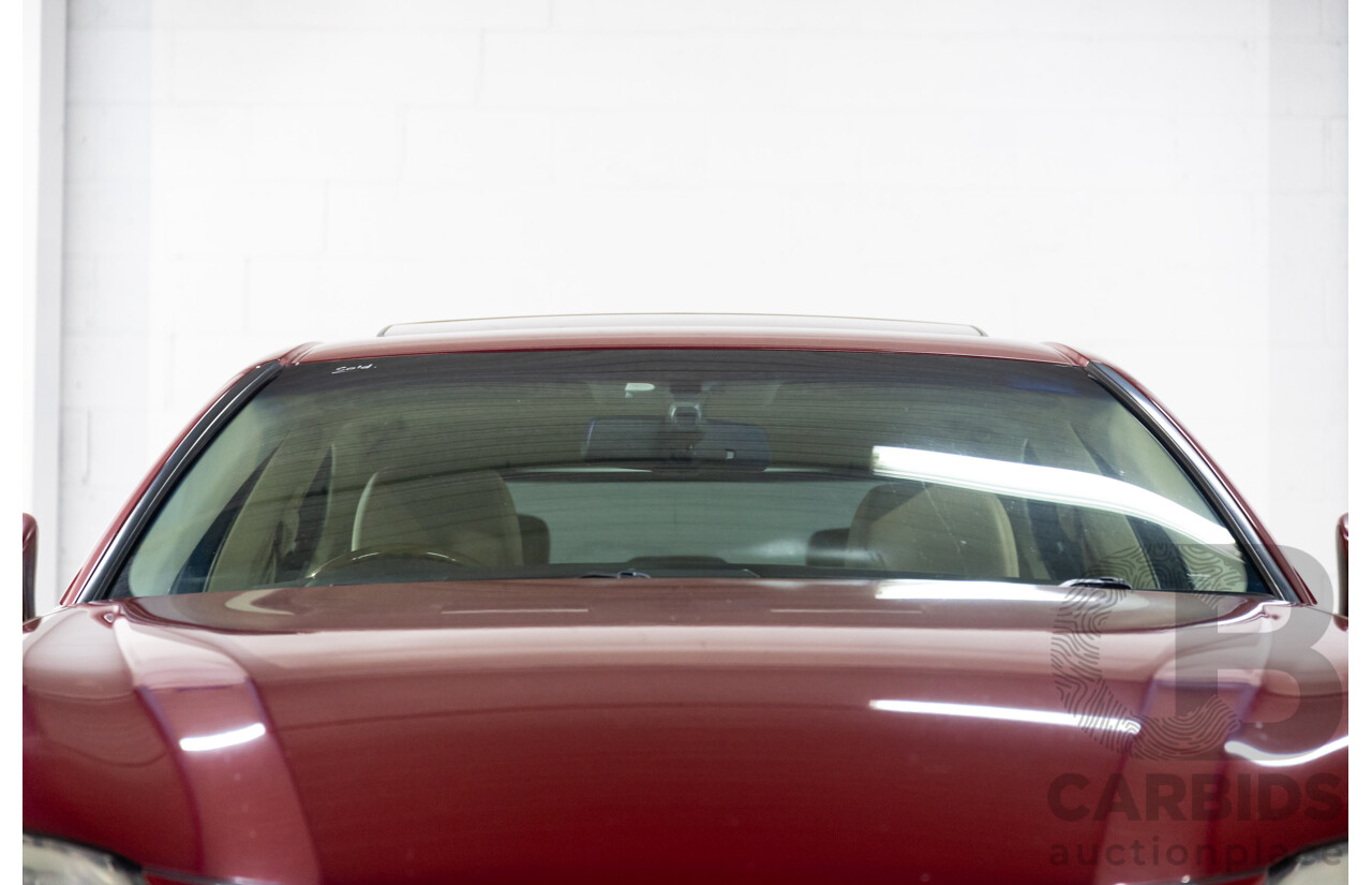 7/2012 Lexus Gs350 Luxury GRL10R 4d Sedan Riviera Red 3.5L