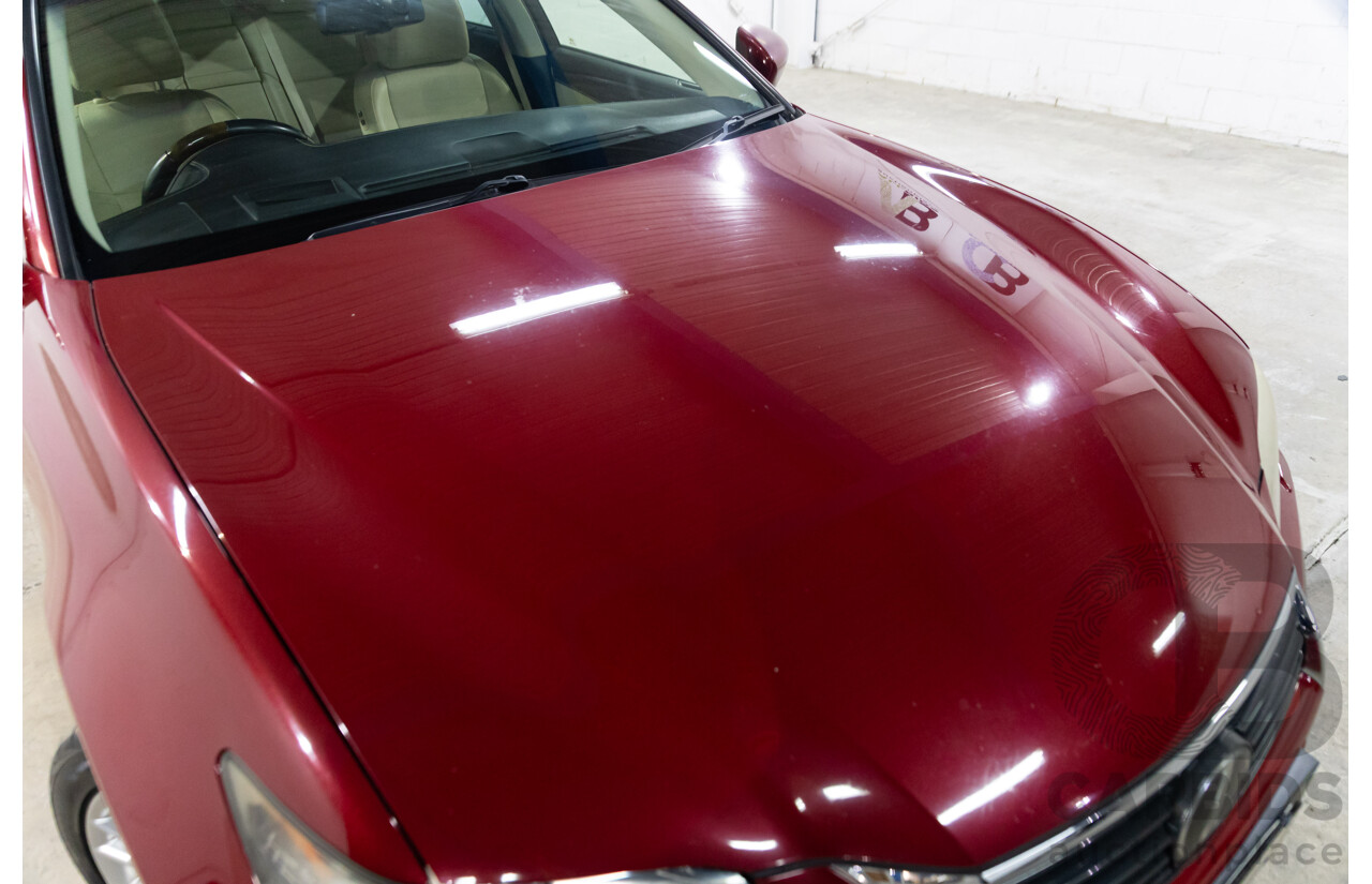 7/2012 Lexus Gs350 Luxury GRL10R 4d Sedan Riviera Red 3.5L