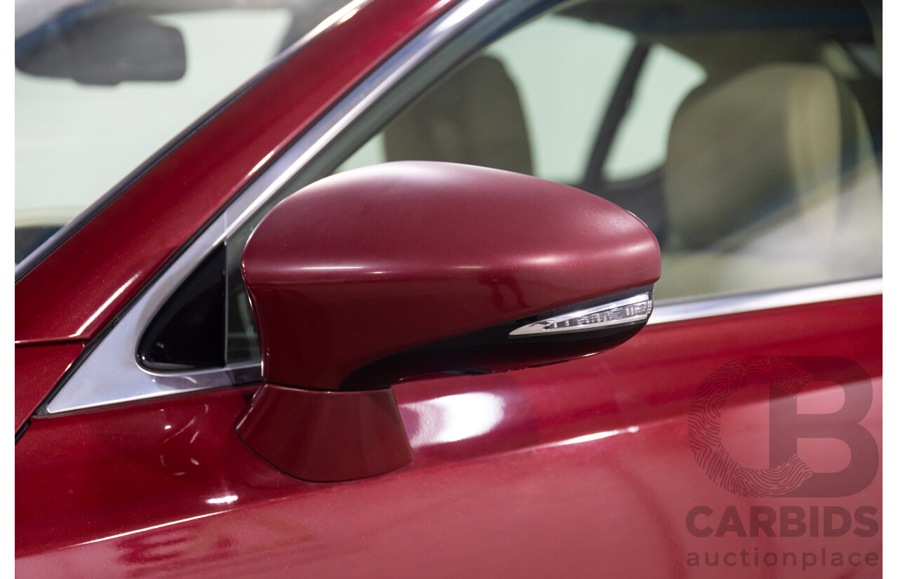 7/2012 Lexus Gs350 Luxury GRL10R 4d Sedan Riviera Red 3.5L