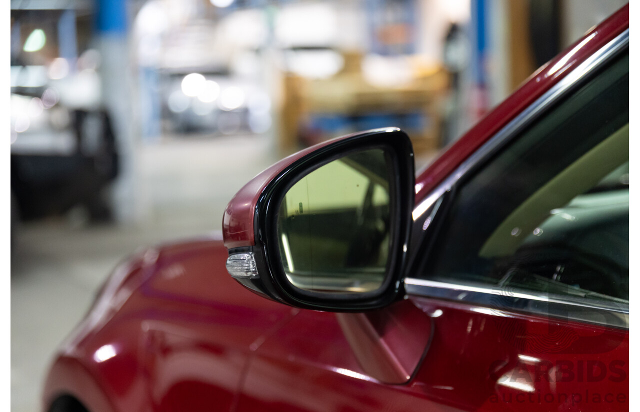 7/2012 Lexus Gs350 Luxury GRL10R 4d Sedan Riviera Red 3.5L