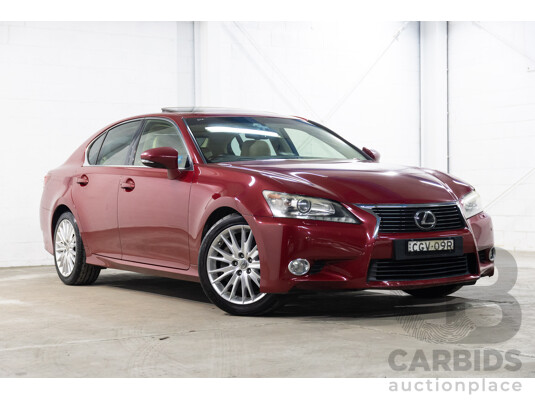 7/2012 Lexus Gs350 Luxury GRL10R 4d Sedan Riviera Red 3.5L