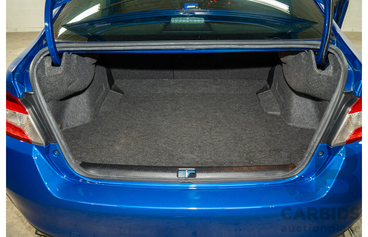 08/2015 Subaru WRX Premium (AWD) AWD MY16 4D Sedan Blue Turbo 2.0L