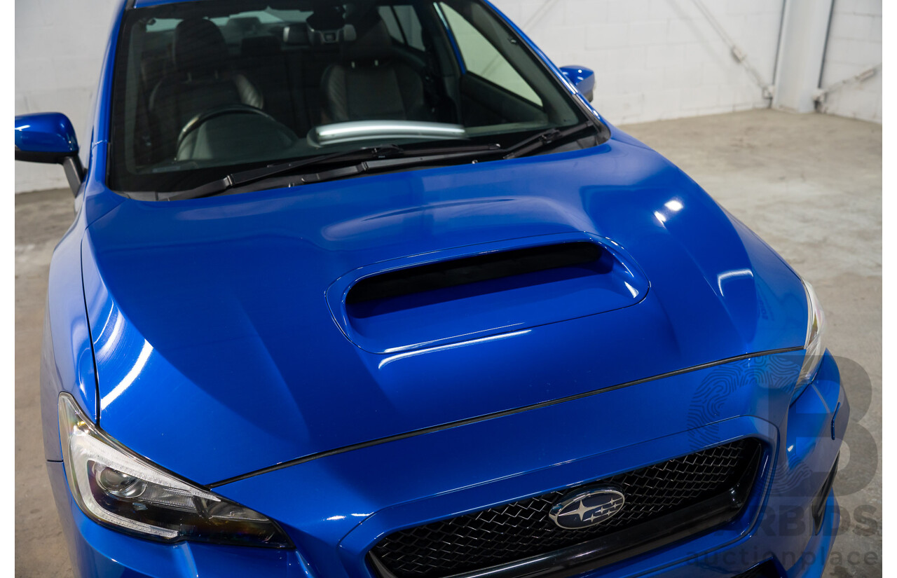 08/2015 Subaru WRX Premium (AWD) AWD MY16 4D Sedan Blue Turbo 2.0L