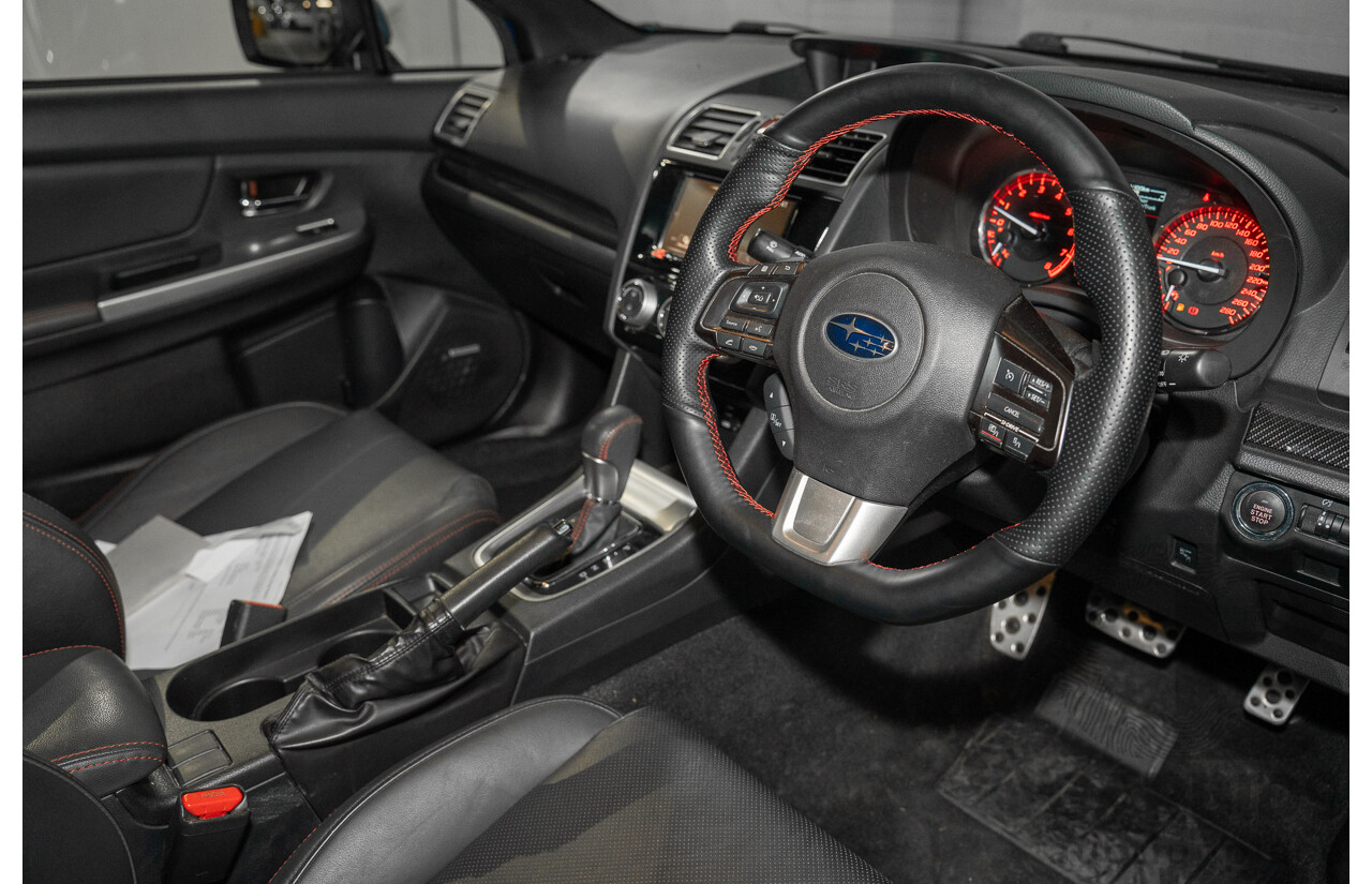 08/2015 Subaru WRX Premium (AWD) AWD MY16 4D Sedan Blue Turbo 2.0L