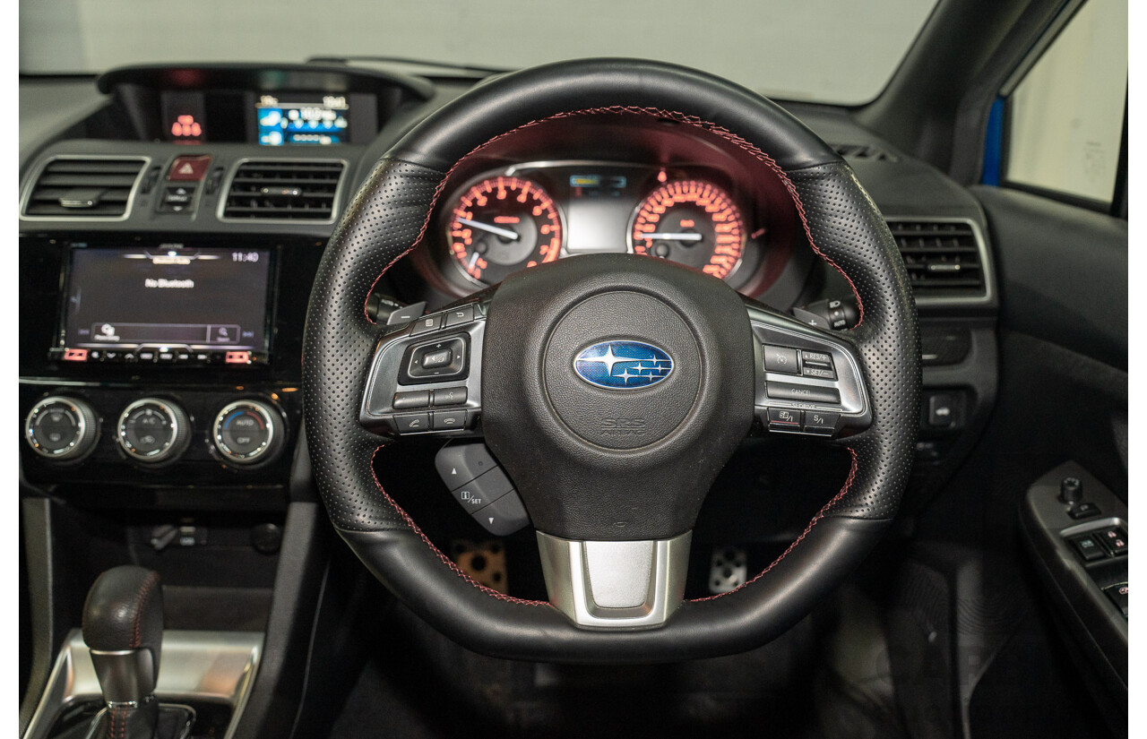 08/2015 Subaru WRX Premium (AWD) AWD MY16 4D Sedan Blue Turbo 2.0L