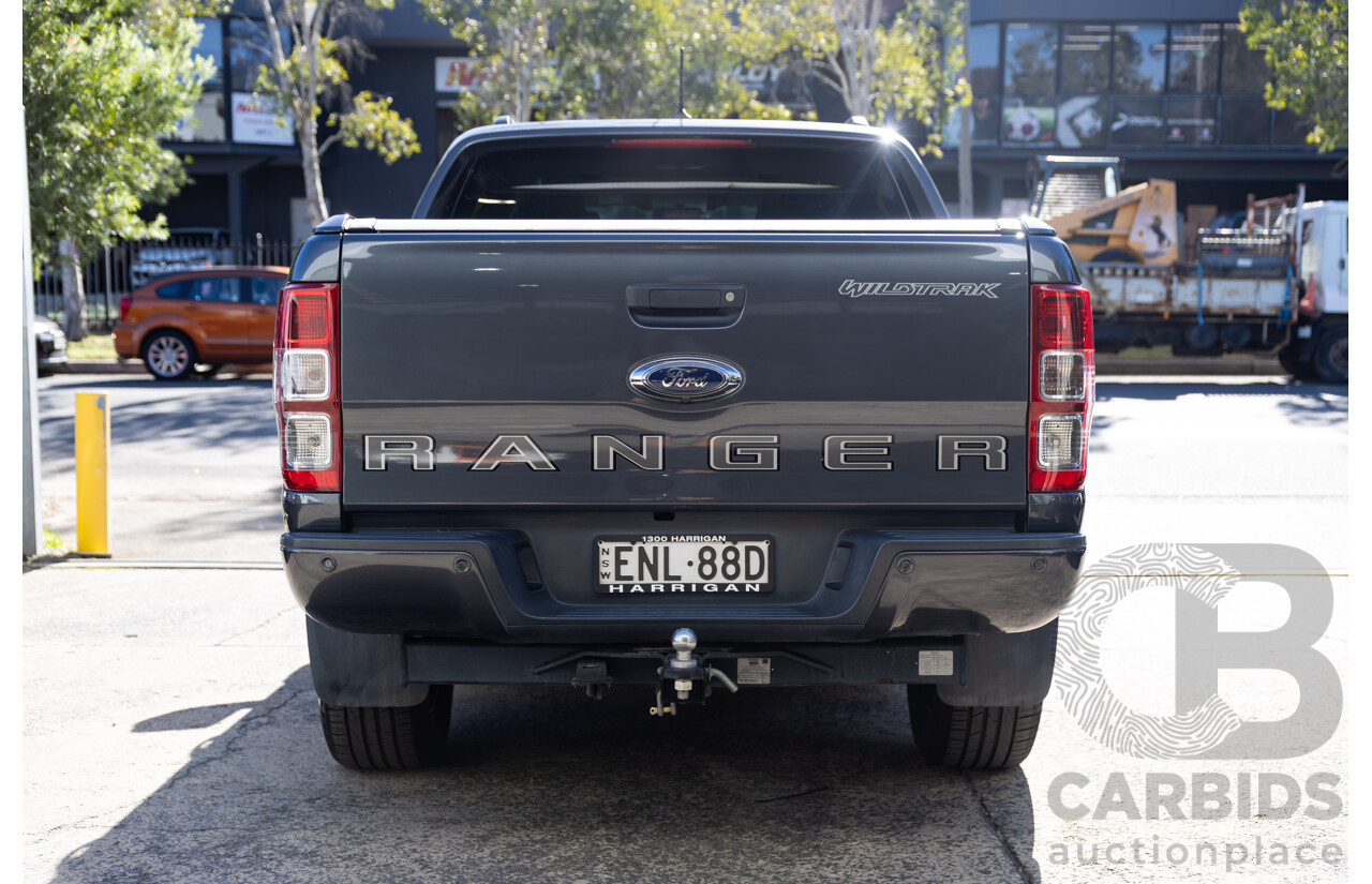 04/2021 Ford Ranger WILDTRAK 2.0 (4x4) 4x4 PX MKIII MY21.25 Double Cab P/Up Meteor Grey Diesel Turbo 2.0L