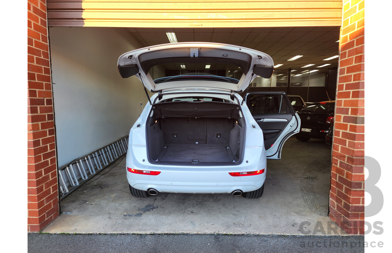 3/2014 Audi Q5 3.0 TDI Quattro 8R MY14 4d Wagon White 3.0L