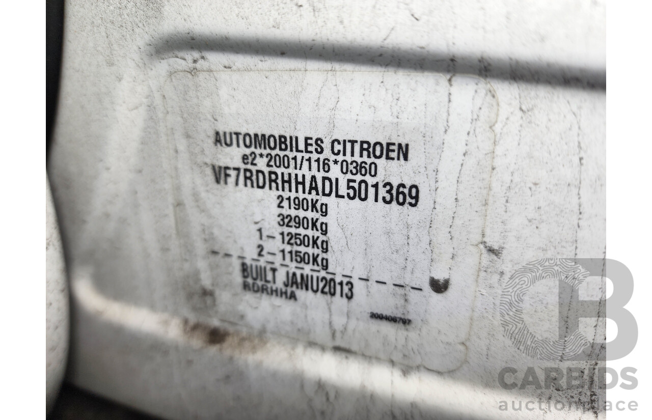 4/2013 Citroen C5 Exclusive 2.0 HDi X7 4d Sedan White 2.0L