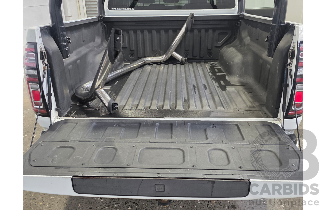 8/2022 GWM Cannon-X (4x4) Dual Cab Utility White Turbo Diesel 2.0L