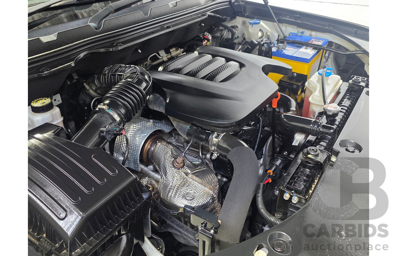 8/2022 GWM Cannon-X (4x4) Dual Cab Utility White Turbo Diesel 2.0L
