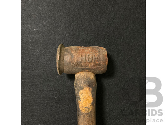 Vintage Thor Copper Hammer