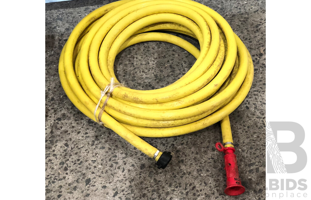 Onga 350 Vanguard Self Priming Pump and Fire Hose