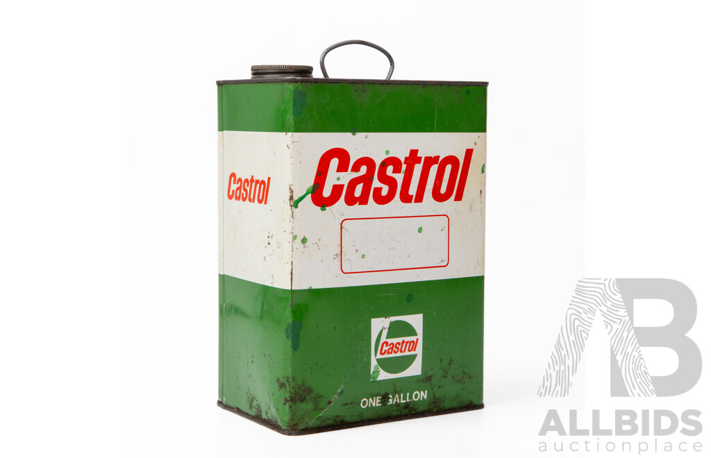 Vintage Castrol One Gallon Tin