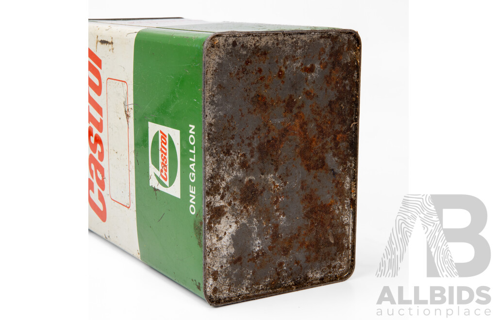 Vintage Castrol One Gallon Tin