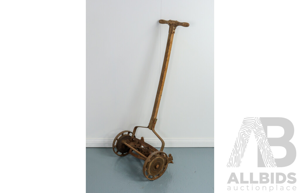 Antique Philadelphia Mower Co Push Mower, Circa 1925