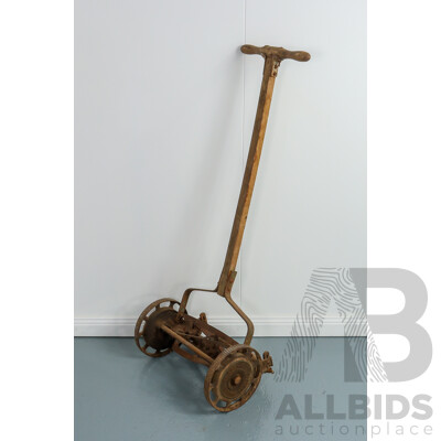 Antique Philadelphia Mower Co Push Mower, Circa 1925