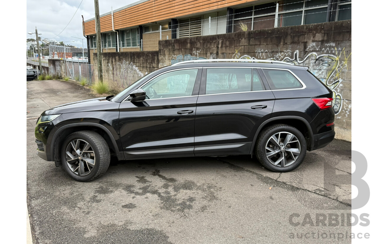 03/2018 Skoda Kodiaq 132 TSI (4x4) 4x4 NS MY18 4D Wagon Black 2.0L