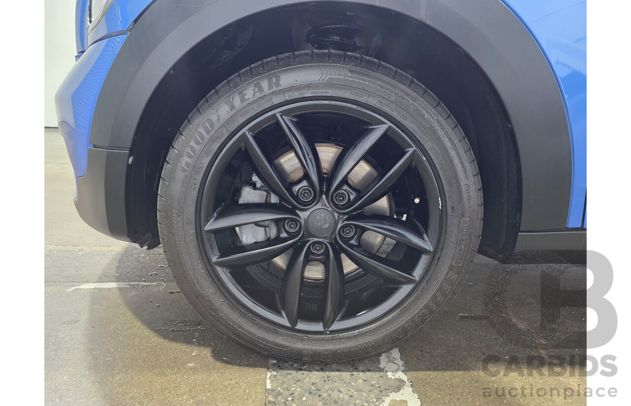2/2012 Mini Cooper Countryman R60 MY12 4d Wagon True Blue Metallic 1.6L