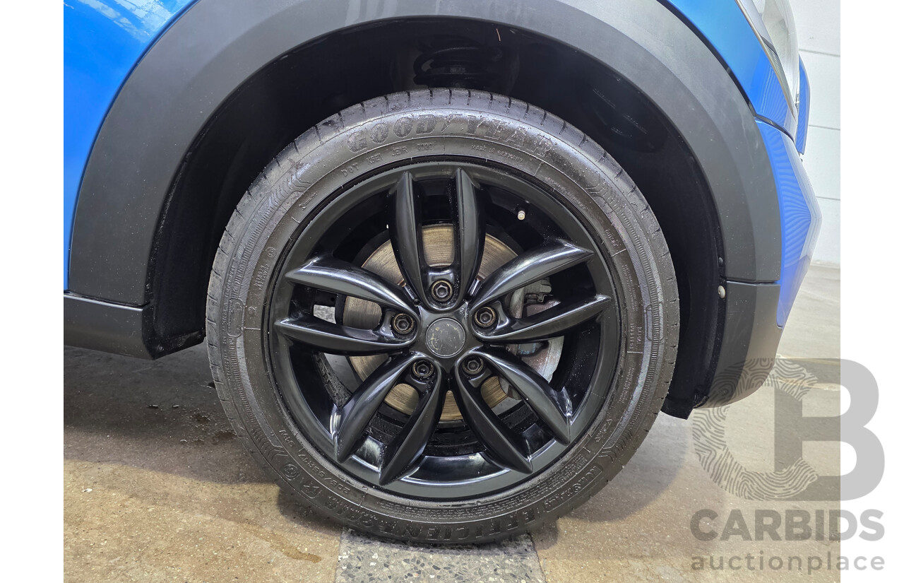 2/2012 Mini Cooper Countryman R60 MY12 4d Wagon True Blue Metallic 1.6L