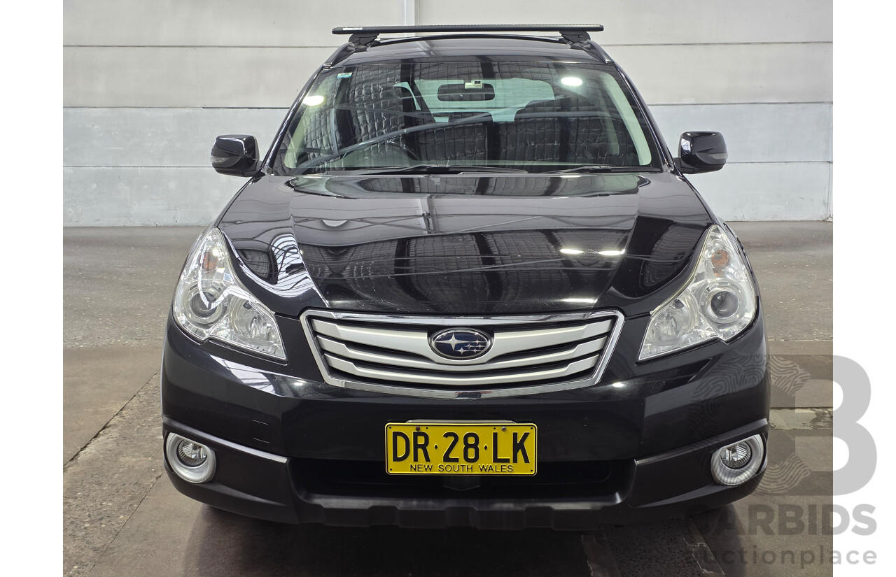 2/2011 Subaru Outback 2.5i Premium (AWD) MY11 4d Wagon Crystal Black 2.5L