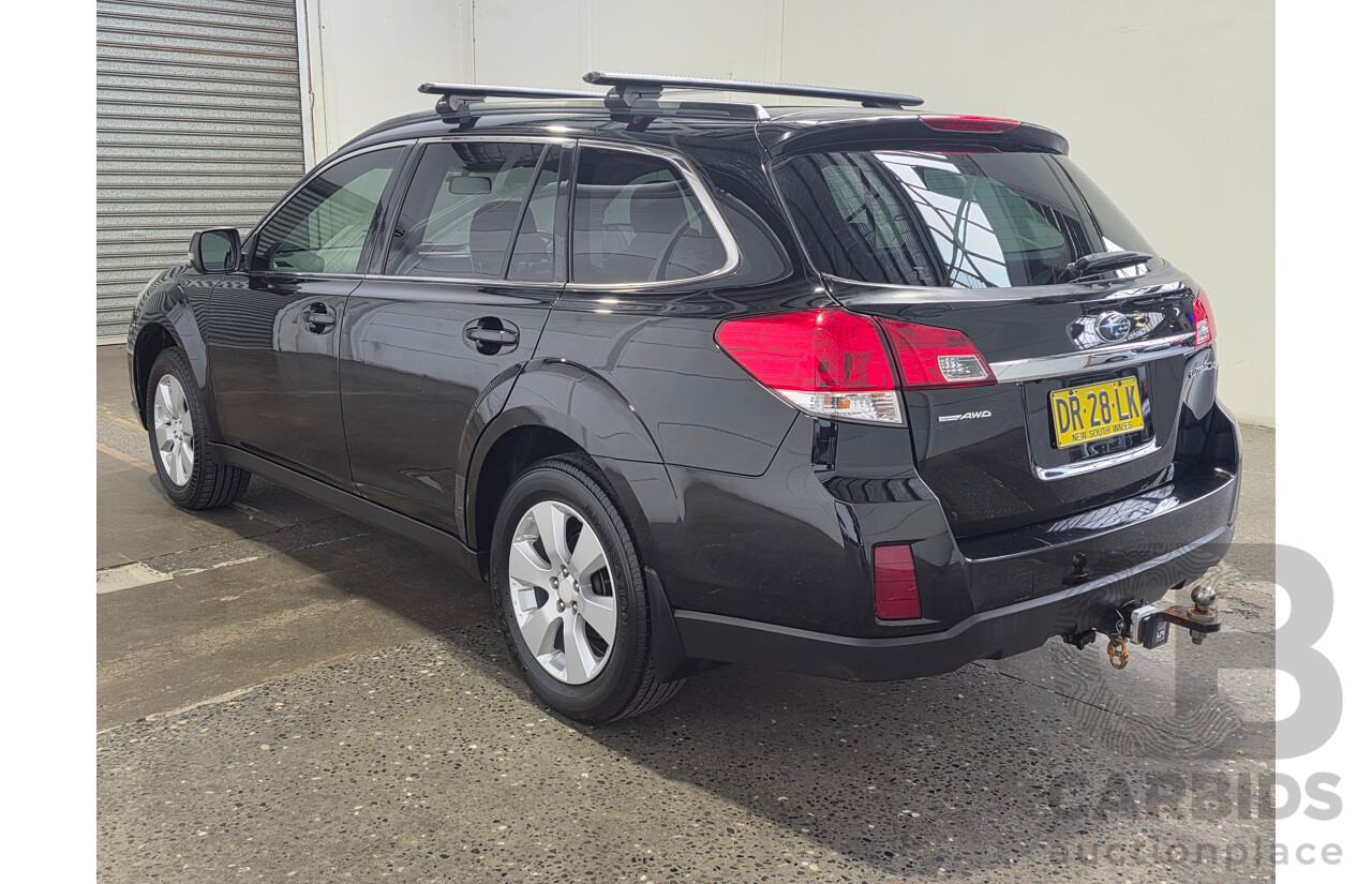 2/2011 Subaru Outback 2.5i Premium (AWD) MY11 4d Wagon Crystal Black 2.5L