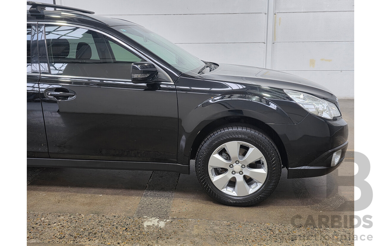 2/2011 Subaru Outback 2.5i Premium (AWD) MY11 4d Wagon Crystal Black 2.5L