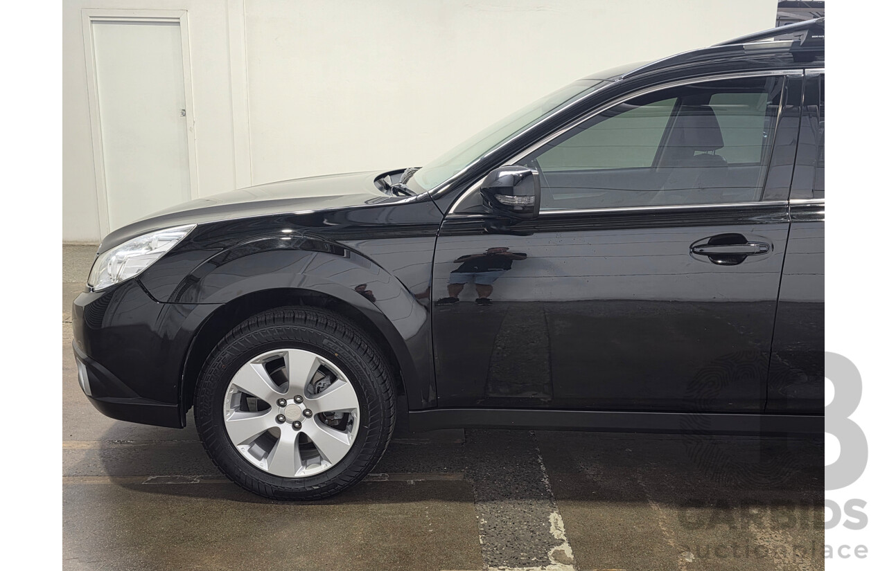 2/2011 Subaru Outback 2.5i Premium (AWD) MY11 4d Wagon Crystal Black 2.5L
