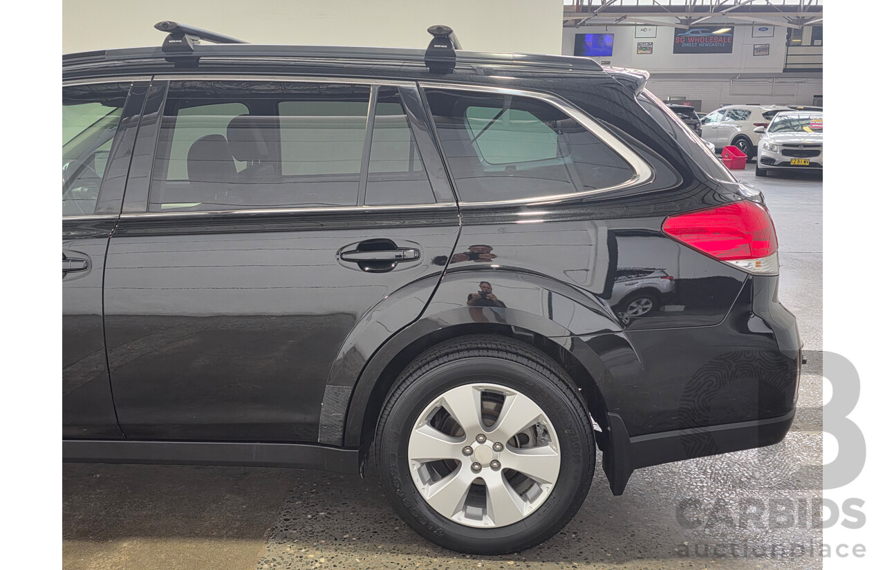 2/2011 Subaru Outback 2.5i Premium (AWD) MY11 4d Wagon Crystal Black 2.5L