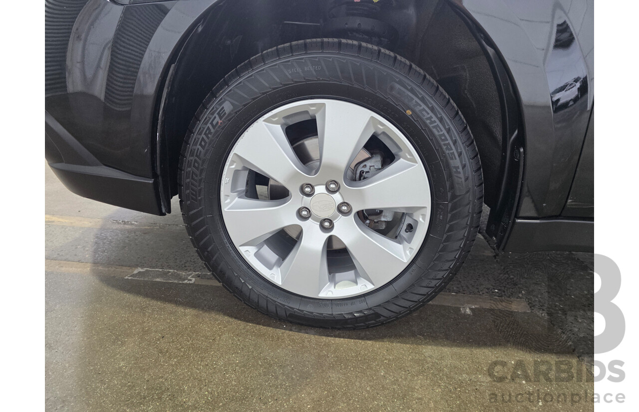 2/2011 Subaru Outback 2.5i Premium (AWD) MY11 4d Wagon Crystal Black 2.5L