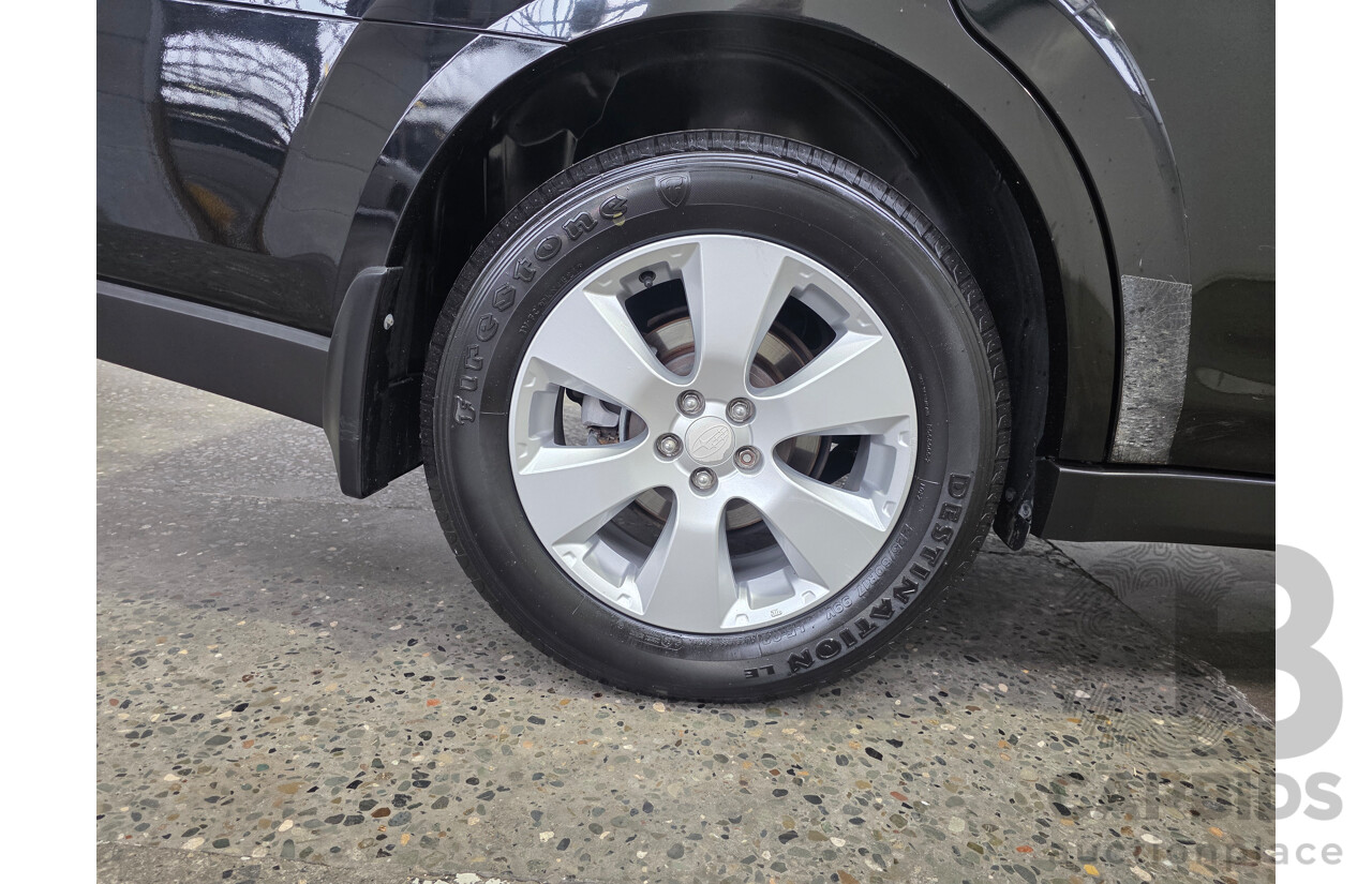 2/2011 Subaru Outback 2.5i Premium (AWD) MY11 4d Wagon Crystal Black 2.5L