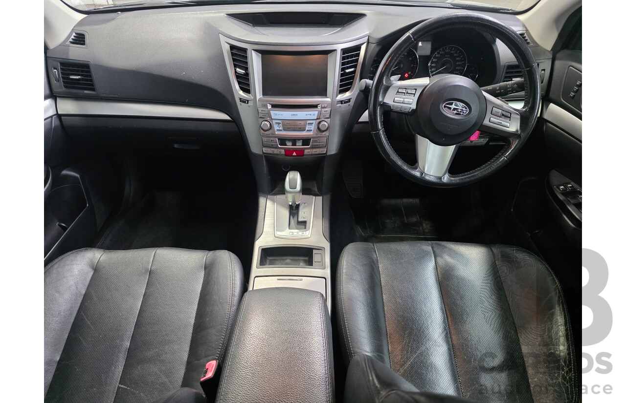 2/2011 Subaru Outback 2.5i Premium (AWD) MY11 4d Wagon Crystal Black 2.5L