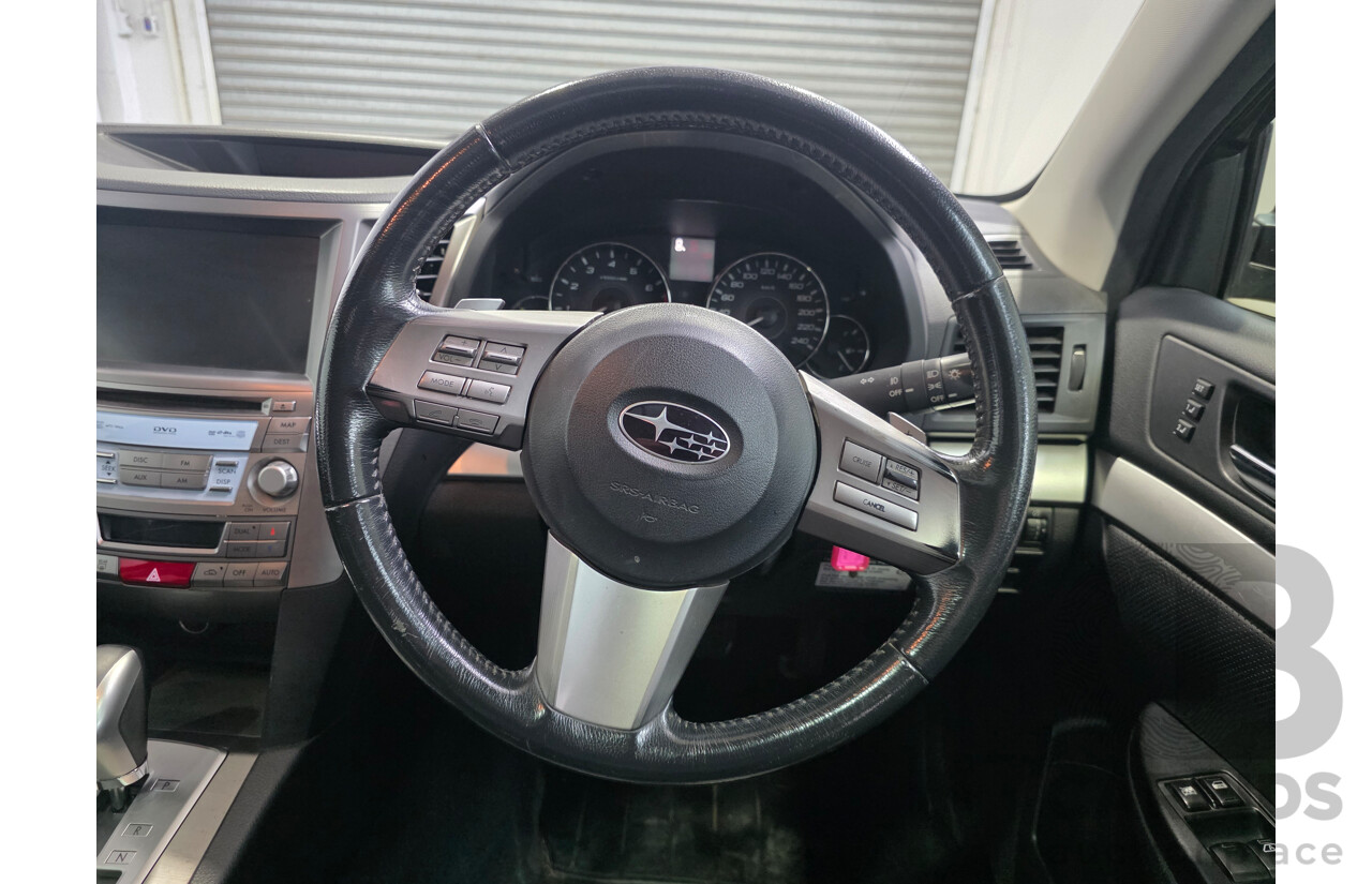 2/2011 Subaru Outback 2.5i Premium (AWD) MY11 4d Wagon Crystal Black 2.5L