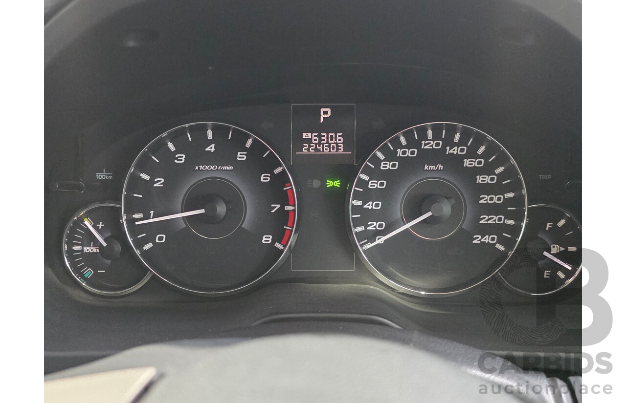 2/2011 Subaru Outback 2.5i Premium (AWD) MY11 4d Wagon Crystal Black 2.5L