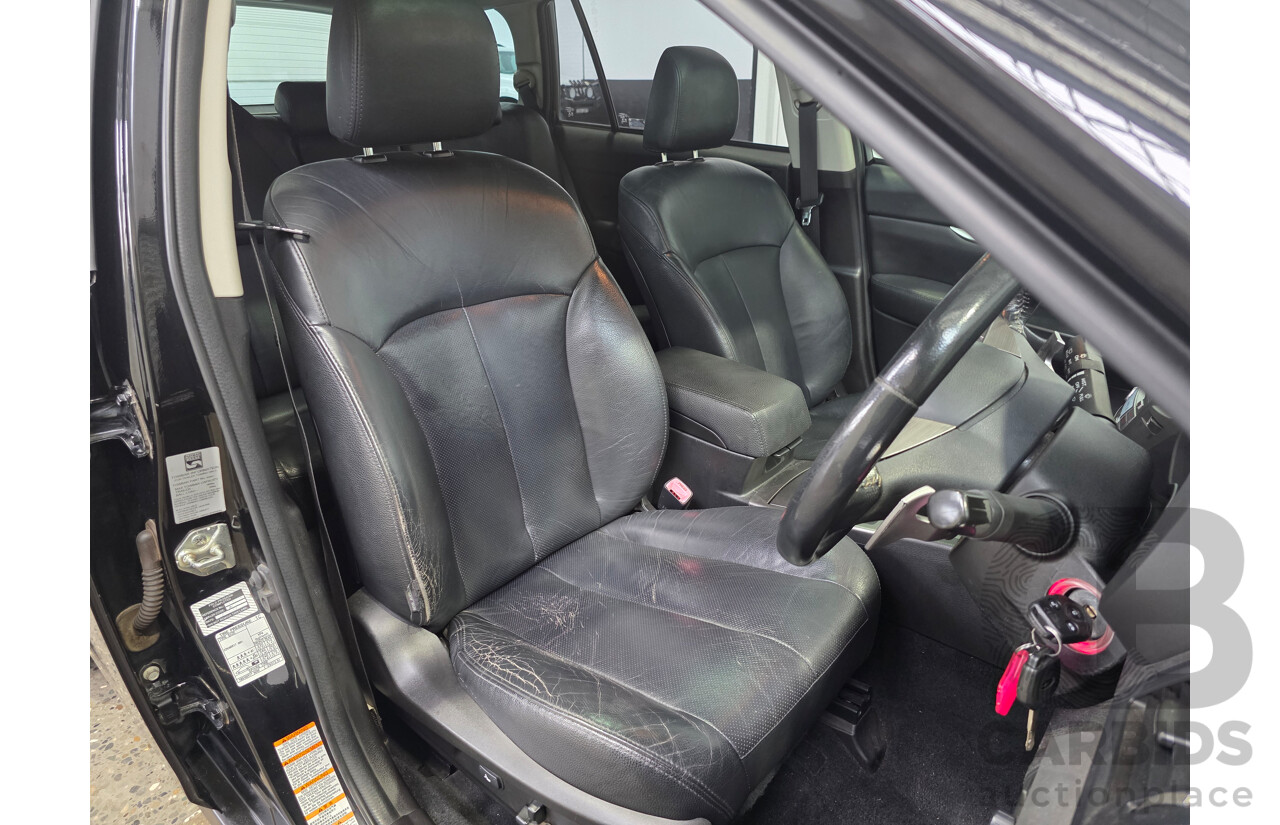 2/2011 Subaru Outback 2.5i Premium (AWD) MY11 4d Wagon Crystal Black 2.5L