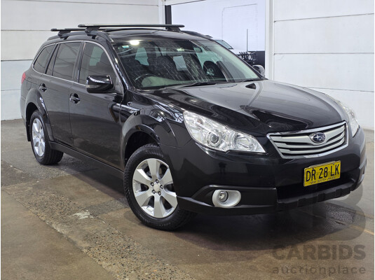 1662491 · 2/2011 Subaru Outback 2.5i Premium (AWD) MY11 4d Wagon Crystal Black 2.5L