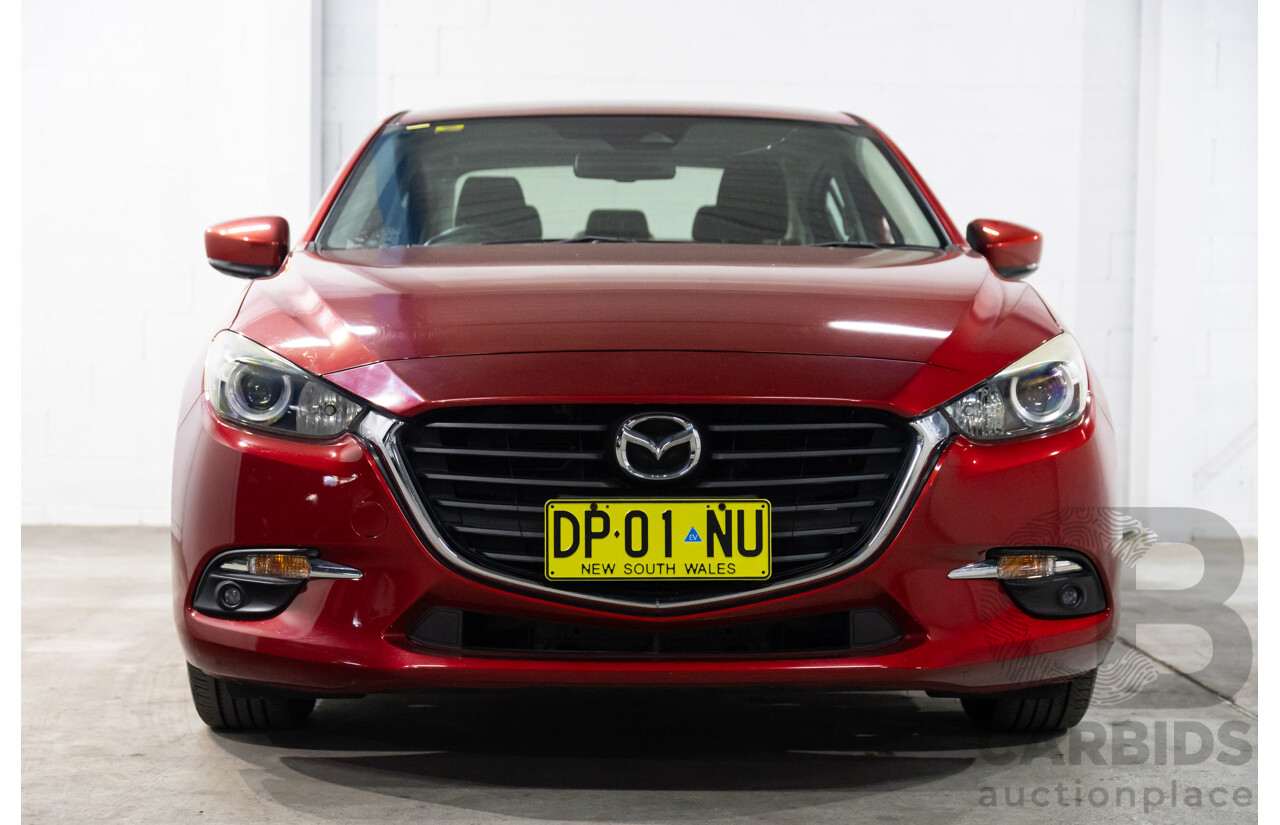 06/2017 Mazda Mazda3 MAXX FWD BN MY17 4D Sedan Red 2.0L