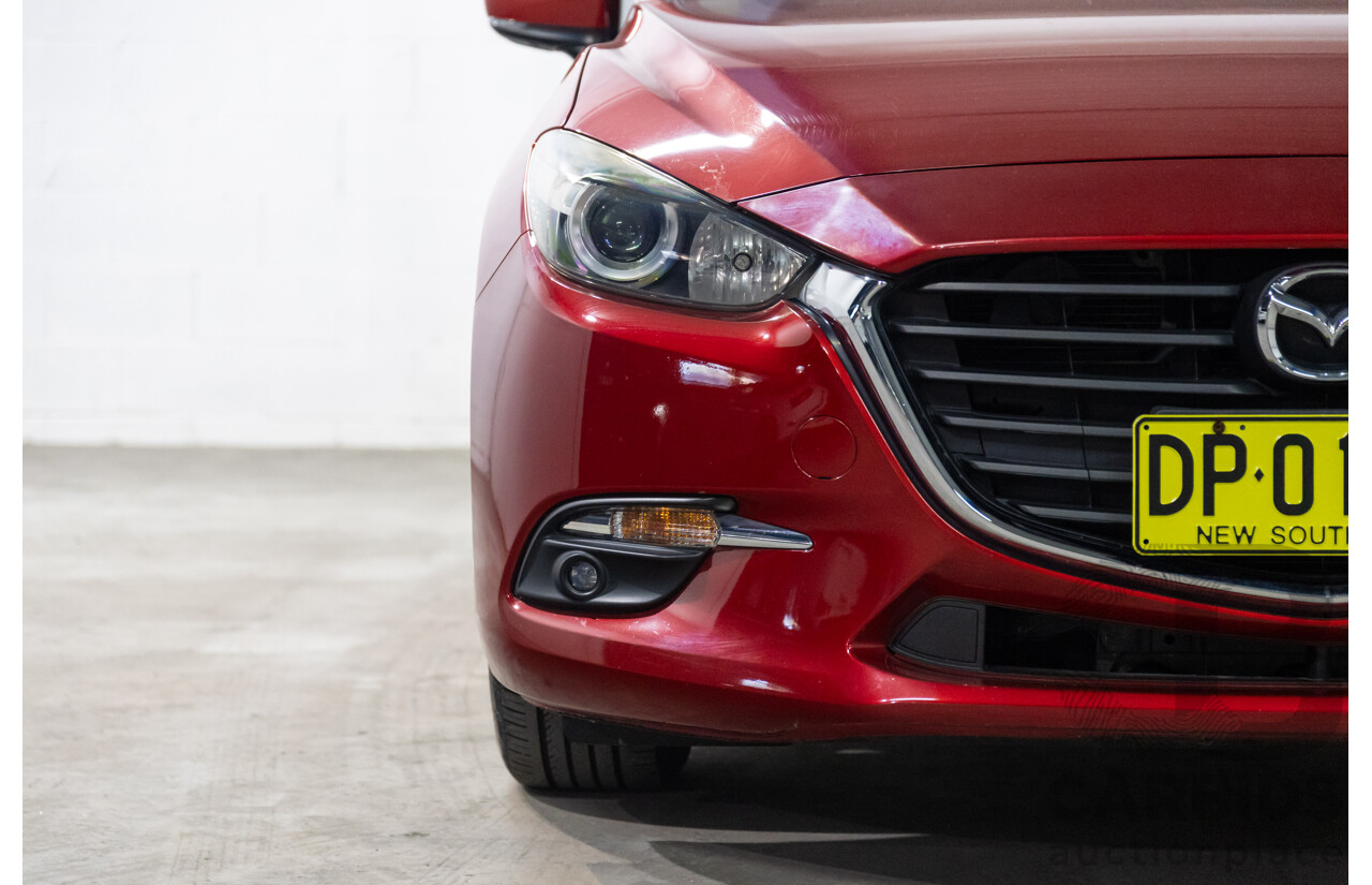 06/2017 Mazda Mazda3 MAXX FWD BN MY17 4D Sedan Red 2.0L