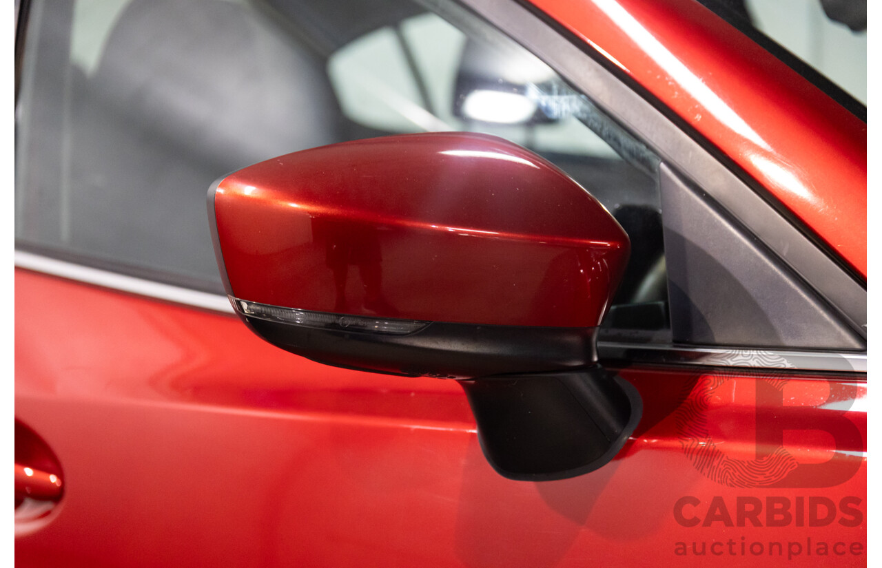 06/2017 Mazda Mazda3 MAXX FWD BN MY17 4D Sedan Red 2.0L