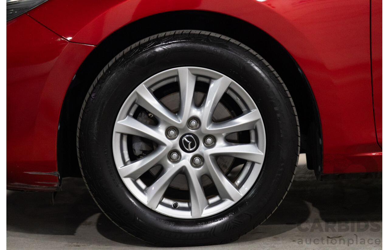 06/2017 Mazda Mazda3 MAXX FWD BN MY17 4D Sedan Red 2.0L