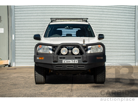 1660606 · 1/2006 Toyota Landcruiser Prado GX (4x4) KZJ120R 4d Wagon Arctic White Diesel Turbo 3.0L