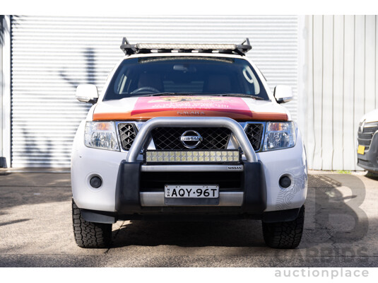 1660796 · 9/2013 Nissan Navara ST (4x4) D40 MY12 Dual Cab P/Up White 2.5L