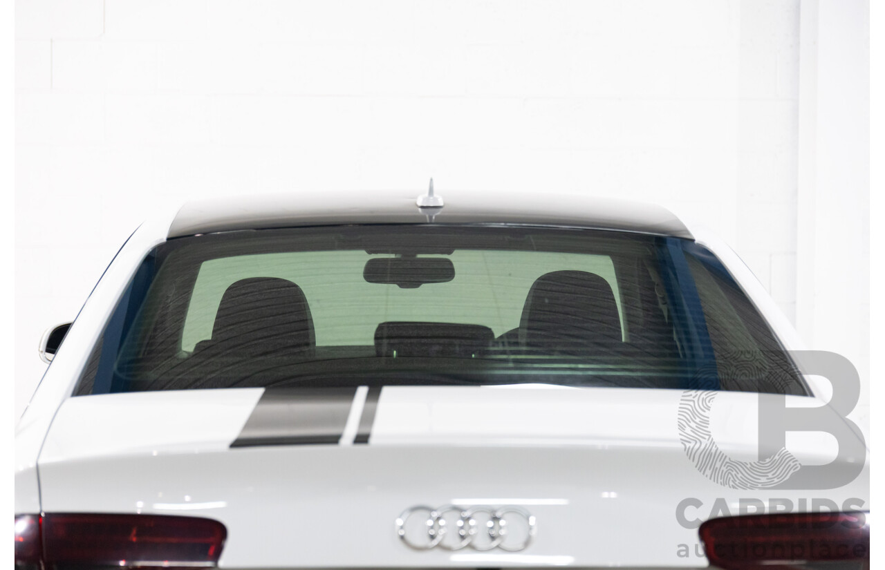 6/2014 Audi A4 2.0 TFSI S-Line Quattro B8 (8K) MY14 4d Sedan Glacier White Metallic Turbo 2.0L
