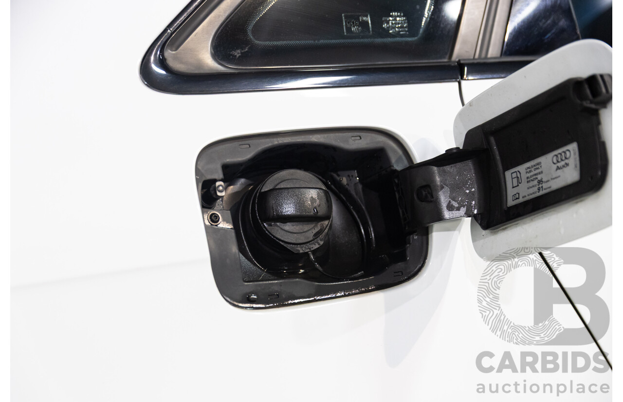 6/2014 Audi A4 2.0 TFSI S-Line Quattro B8 (8K) MY14 4d Sedan Glacier White Metallic Turbo 2.0L