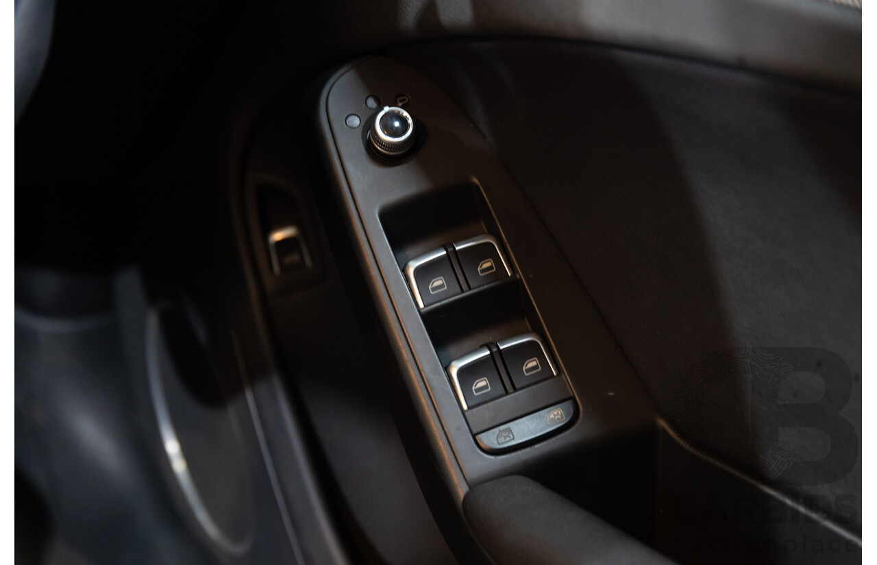 6/2014 Audi A4 2.0 TFSI S-Line Quattro B8 (8K) MY14 4d Sedan Glacier White Metallic Turbo 2.0L