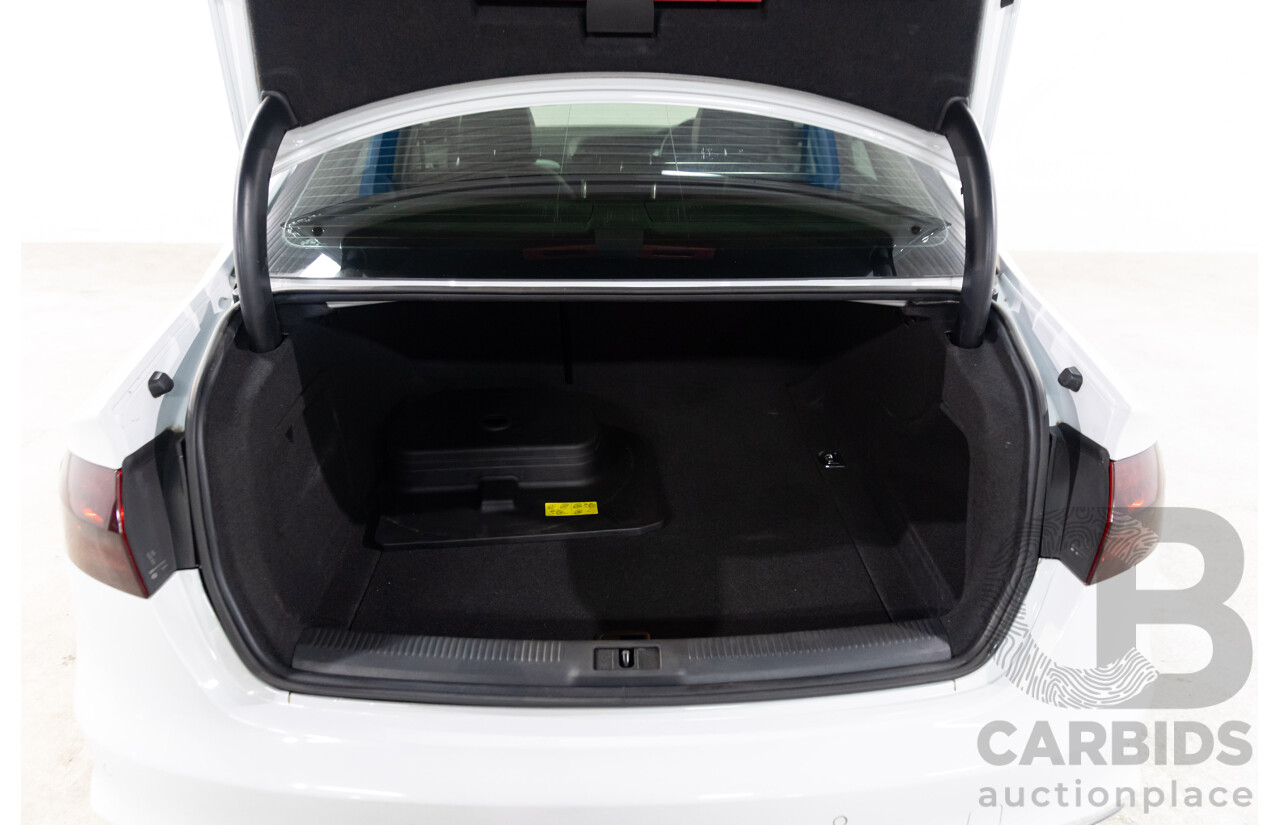 6/2014 Audi A4 2.0 TFSI S-Line Quattro B8 (8K) MY14 4d Sedan Glacier White Metallic Turbo 2.0L