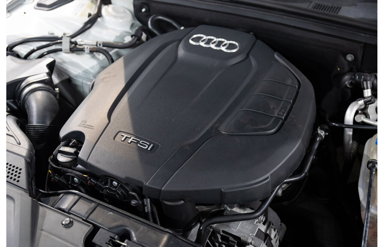 6/2014 Audi A4 2.0 TFSI S-Line Quattro B8 (8K) MY14 4d Sedan Glacier White Metallic Turbo 2.0L