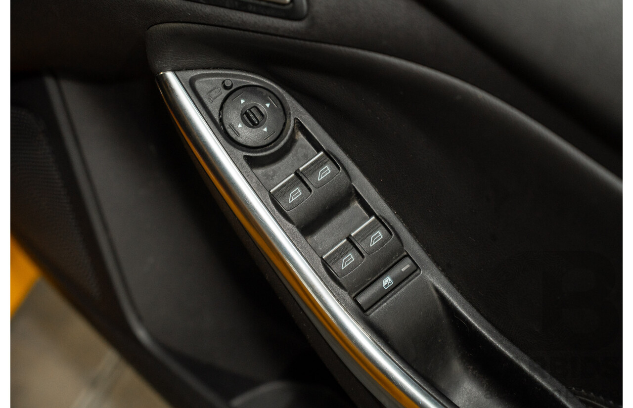 04/2015 Ford Focus ST (FWD) LZ 5D Hatchback Yellow Turbo 2.0L